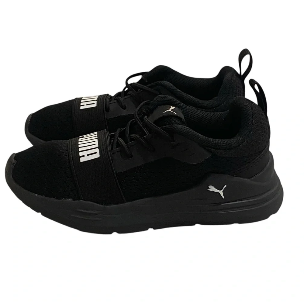 Puma Toddler Boy’s Black Sneakers - New - Size 8